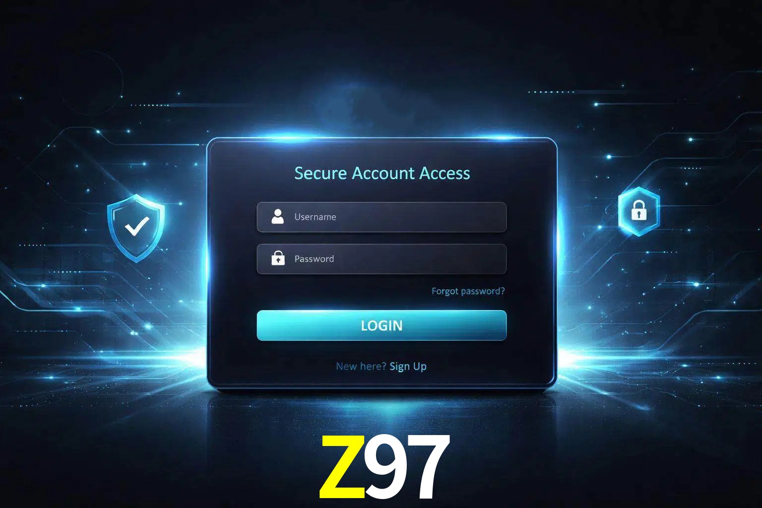 Pantalla de inicio de sesión de cuenta Z97 para usuarios en México